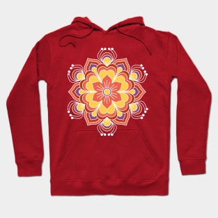 Colorful Rangoli - Beautiful Rangoli Design Hoodie